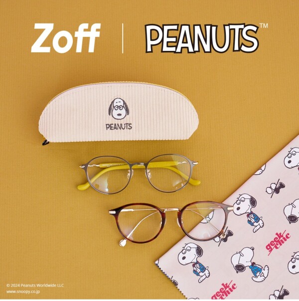 Zoff PEANUTS COLLECTION 第4弾♪好評販売中！